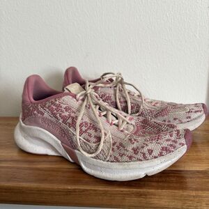 Nike Pink Super Rep Go 3 Fly Knit Women's 7 Running Athletic Light Weight Shoes